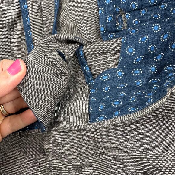 Peter Millar Pants Men 36 Gray Glen Plaid Trouser Preppy Classic Career Business - Picture 5 of 11